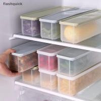 ราคา แฟลชควิก กล่องสดก๋วยเตี๋ยวพลาสติกถนอมอาหารกล่องปิดผนึกสี่เหลี่ยมผืนผ้าภาชนะผลไม้ตู้เย็นจัดเก็บครัวซัพพลายบ้านเครื่องมือดี (45250844423)