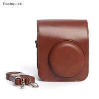 ราคา Flashquick 1 PC สําหรับ Instax Mini 12 กรณีกระเป๋ากล้อง PU หนังกระเป๋ากล้องสําหรับ Instax Mini 12 กระเป๋ากล้องสายคล้องไหล่ Nice (44468599412)