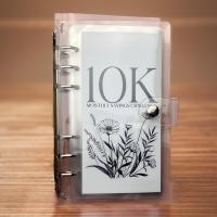 ราคา เครื่องผูกท้าทายออมเงิน 10K 5K 2 5K A6 เครื่องผูกท้าทายประหยัด พร้อมซองเงินสด หนังสือประหยัด บันทึกดอลลาร์ 5 000 1 000 ดอลลาร์ 25 00 12 เดือน (43515433429)