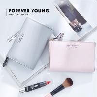 ราคา FOREVER YOUNG กระเป๋าสตางค์PUเกาหลี ขนาดเล็ก 11 ช่องใส่การ์ด สไตล์สแล็บ น้ำหนักเบา (40318016400)