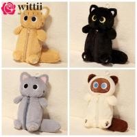 ราคา WITTII Pencil กระเป๋าใส่ปากกาตุ๊กตาแมว ที่เก็บเครื่องเขียนความจุขนาดใหญ่มัลติฟังก์ชั่น (55701821540)