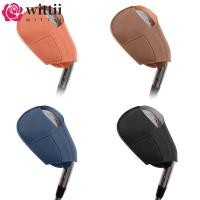 ราคา WITTII Golf Club Head Covers Outdoors Leather Long Neck Driver Golf Rod Sleeve (42726503059)