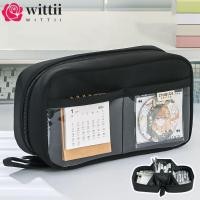 ราคา วิทติ กระเป๋าใส่ปากกา กระเป๋าเครื่องเขียนความเรียบง่ายความจุขนาดใหญ่ กล่องดินสอกันน้ําแบบใส (56251605535)