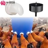 ราคา WITTII เครื่องป้อนเป็ด Rain Proof DIY เครื่องป้อนไก่ คุณภาพสูงทนทานเครื่องป้อนสัตว์ปีกอัตโนมัติสําหรับถังถังถังถังถัง Troughs (50751591202)