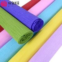 ราคา กระดาษเครป WITTII กระดาษย่นหนา กระดาษวัสดุการผลิต กระดาษช่อดอกไม้ห่อดอกไม้ ดอกไม้ทํามือ วัสดุบรรจุ DIY (52151321205)