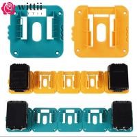 ราคา WITTII ขั้วต่อที่ยึดแบตเตอรี่ ฐานแบตเตอรี่ทนต่อการสึกหรอใช้งานง่าย แบตเตอรี่ลิเธียมไอออน 18V ขายึดฐานแบตเตอรี่ที่ทนทานสําหรับ Milwaukee (49302056808)