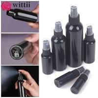 ราคา WITTII 1 ชิ้นขวดสเปรย์รีฟิล สีดําอุปกรณ์เสริมสําหรับเดินทางที่ว่างเปล่าบัวรดน้ําขนาดเล็ก น้ําหอมแบบพกพาเครื่องสําอาง Face Hydration 20 50 60 100ml พลาสติก Sub Botling (45801620877)