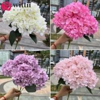 ราคา WITTII ดอกไม้ไฮเดรนเยียประดิษฐ์ DIY 5 หัวปลอมไฮเดรนเยียดอกไม้ ผ้าไหมขนาดใหญ่ดอกไม้ตกแต่งสําหรับงานแต่งงานหน้าแรก (29643615123)