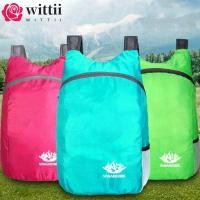ราคา WITTII Folding Handy Bag Outdoor Folding Ultralight Travel Daypack (48801620877)