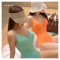 ราคา ชุดว่ายน้ำวันพีซ สไตล์มินิมอล ปิดหลังหุ่นเป๊ะ (43804237665)