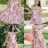 ราคา ชุดเดรสทะเล ลายดอกไม้ สีสันสดใส เหมาะกับวันหยุด (43308992351)