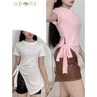 ราคา ชุดเกาหลีสองชิ้น เสื้อเปิดผ่าหน้า กางเกงขาสั้น ดีไซน์เก๋ (40412102543)