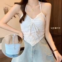 ราคา เสื้อกล้ามคอเปิดไหล่ ผ้าฝ้าย แขนกุด สวมใส่สบาย สำหรับฤดูร้อน (28683010405)