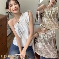 ราคา เสื้อปาดไหล่ แฟชั่น แขนตุ๊กตา น่ารักๆ สไตล์สตรีท คาเฟ่ เกาหลี (25701878381)