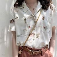 ราคา เสื้อชีฟองสั้น แขนฟู ลายดอกไม้ สดใส (25037984469)