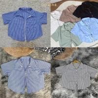 ราคา เสื้อครอปแขนสั้นซิปรูปดาวรูดได้ทั้งบนและล่าง (24909893473)