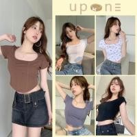 ราคา สำหรับผู้หญิง เสื้อยืดแขนสั้น เสื้อครอปแขนสั้น เสื้อครอปสไตล์แฟชั่น สำหรับผู้หญิง เสื้อครอปเเฟชั่น (23631692252)