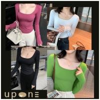 ราคา เสื้อรัดรูปสวยๆ ผู้หญิง ผ้านิ่มใส่สบาย สีสันหลากหลาย ใส่ถ่ายรูปเก๋ๆ ผ้าสวยสไตล์เกาหลี สินค้าพร้อมส่ง (23330281274)