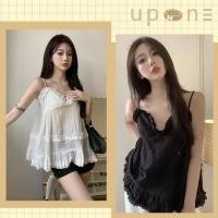 ราคา พร้อมส่งเสื้อสายเดี่ยวแฟชั่นใหม่สไตล์เกาหลี เสื้อสายเดี่ยวแขนกุด เสื้อสายเดี่ยวผ้าบางสุดคิ้วท์ (22714847006)