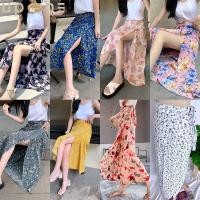 ราคา กระโปรงยาวลายดอกไม้ มีหลากสี (19176222994)