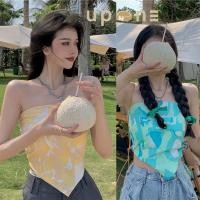 ราคา เกาะอกผูกโบว์หลังสีสันน่ารัก เกาะอก 3 เหลี่ยมไตล์เกาหลี มี2สีให้เลือก (18469503015)