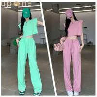 ราคา พร้อมส่ง ชุดเซ็ทเเฟชั่น ชุด 2 ชิ้น เซ็ทเสื้อและกางเกงขายาว ชุดเข้าเซ็ท ชุดเซ็ทเเฟชั่น (16397325556)