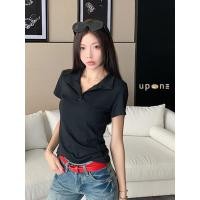 ราคา เสื้อโปโลผู้หญิง เสื้อใส่ทำงาน สวมใส่สบาย (55552059411)