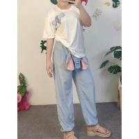 ราคา ชุดนอนลายช้าง เสื้อแขนสั้น กางเกงขายาว ชุดที่ใส่สบาย (44122755208)