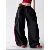 ราคา กางเกงทหารกระบอกขากว้าง สไตล์ย้อนยุค (43274032548)