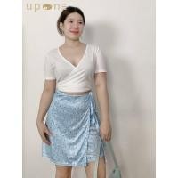 ราคา ชุดเซ็ตเสื้อ กระโปรง เสื้อเบาสบาย กระโปรงหวาน (42261960541)