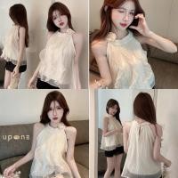 ราคา เสื้อครอปสายเดี่ยว สายคล้องคอ สุดเซ็กซี่ (41355974423)