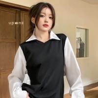 ราคา เสื้อแขนยาว ทรงโอเวอร์ สวมใส่สบาย (40157429733)