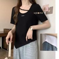 ราคา เสื้อยืดทรงเข้ารูป ทำให้ดูผอมเพรียว (29612255815)