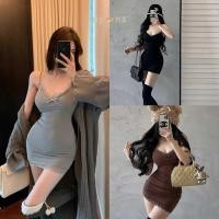 ราคา UPONE ชุดเดรสรัดรูป เดรสสายเดี่ยวสุดเซ็กซี่ สำหรับฤดูร้อน โชว์สัดส่วนเป็นเอกลักษณ์ของสาวๆ (29250630291)