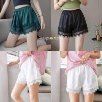 ราคา กางเกงขาสั้นรุ่นใหม่ล่าสุด แต่งลายลูกไม้ใหม่ล่าสุดดีไซน์สวย (28705795877)