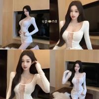ราคา เสื้อครอปลูกไม้เปิดลายขาว ลุคคุณหนูน่ารัก (28535789645)