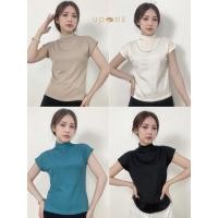 ราคา เสื้อคอกลม แขนล้ำ งานใส่สบาย เนื้อผ้าร่องนุ่มนิ่ม (24153357718)
