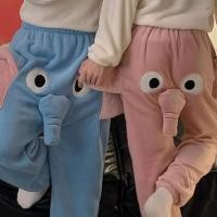 ราคา กางเกงขายาวใส่ในบ้าน ลายงวงช้างน่ารักๆ สีสันสดใส ใส่ได้ทั้งชายเเละหญิง (25814109887)