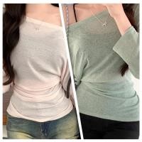 ราคา เสื้อเชิ้ตแขนยาว ผูกโบว์ เอวเข้ารูป สไตล์เกาหลี (43906027927)