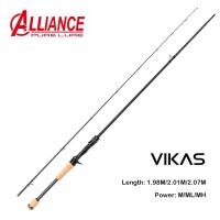 ราคา VIKAS Spinning Casting Fishing Rod Fuji Ring F XF Action Lure Rod High Carbon Fuji Reel Seat Bass Pike Rod Fishing Rod (28964065255)