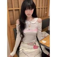 ราคา ตุ๊กตาเกาหลีแขนยาวสำหรับผู้หญิง เสื้อยืดลายจุดทันสมัย ใส่ได้ทั้งในฤดูใบไม้ร่วงและวันร้อน (29993108256)