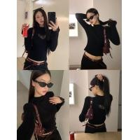 ราคา เสื้อกันหนาวผู้หญิงแขนยาวสีดำ ทออย่างประณีตสำหรับฤดูหนาว (52351036737)