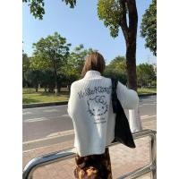 ราคา cardigan ผู้หญิง แบบเกาหลี สีเรียบ คอนวอย ลายดอกไม้ สำหรับอากาศเย็น ฤดูใบไม้ร่วง ฤดูหนาว ทรงคลาย (42520105317)