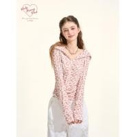 ราคา เสื้อเชิ้ตแขนยาวลายเสือดาว มีการถักท้องแบบกระบอกแคบที่เอว สไตล์คลุมด้วยเนื้อผ้าใส่สบาย (41069459871)