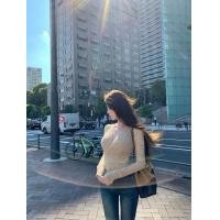 ราคา เสื้อถักสไตล์ฝรั่งเศส คอวี ลายลูกไม้สามมิติ สำหรับสวมเป็นเสื้อด้านนอก (29841914966)