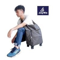 ราคา JayWa กระเป๋าเดินทางพับได้ 4 ล้อหมุน สามารถนำขึ้นเครื่อง น้ำหนักเบา อเนกประสงค์ ใช้ตอนขึ้นรถไฟฟ้า (9837428817)