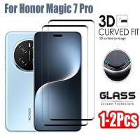 ราคา 1 2 ชิ้น Honor Magic 7 Pro กระจกนิรภัยป้องกันหน้าจอสําหรับ Honor Magic 6 5 Lite 300 200 100 Pro Ultra X9C X9B X9A X50 90 80 X60 X40 Full Coverage ป้องกันหน้าจอ (44200352950)