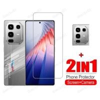 ราคา Infinix Note 50 Proฟิล์มกระจกนิรภัยสําหรับInfinix Note 50 Pro 40 5G 30 VIP 12 G96 11s 10 Proสมาร์ท 9 8 Pro 7 6 Plus HD 5 Pro 2 in 1 เลนส์กล้องกระจกป้องกันหน้าจอ (27639733211)