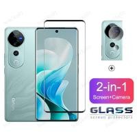 ราคา Vivo V40 Pro 5GกระจกนิรภัยสําหรับVivo V25 V27 V29 V30 V40 Pro 5G Y76 Y56 Y36 Y16 Y58 Y38 Y28 Y18 Y27 Y27s Y17s Y17s Y03 Y03 Y03 ฝาครอบเลนส์กล้อง 2T (27431945037)