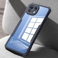 ราคา Xiaomi Mi 11 Lite 5G NEกันกระแทกสําหรับXiaomi Mi 11T 10 Pro Redmiหมายเหตุ11 10 Pro 11s 10s 5G 10A 10Cเคสโทรศัพท์เกราะโปร่งใสอะคริลิคTPU Soft Anti Fallกรณีปก (18958258981)